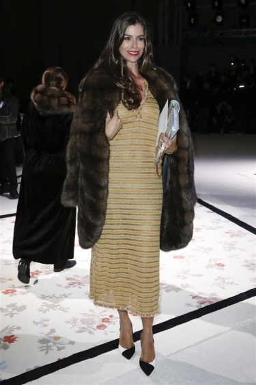 Armani Prive 2015 İlkbahar/Yaz Couture Ön Sıradakiler