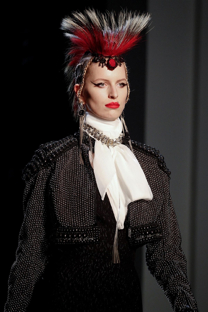 Jean Paul Gaultier 2011 İlkbahar/Yaz Couture Detay