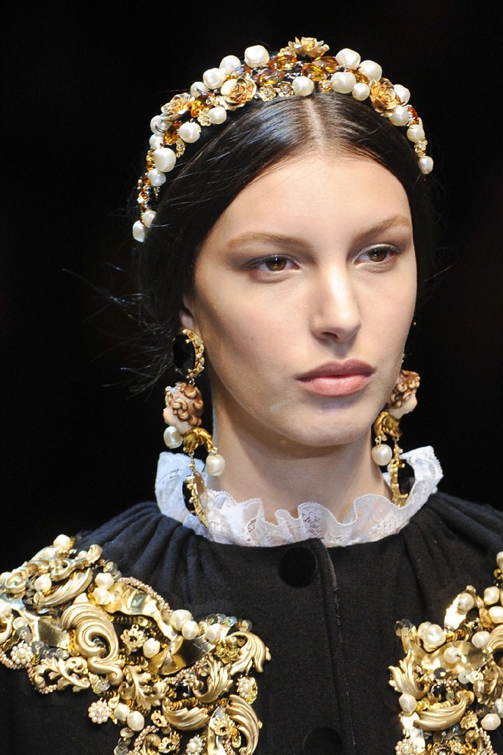 Dolce & Gabbana 2012-2013 Sonbahar/Kış Detay