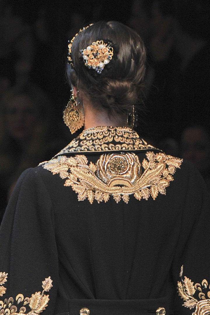 Dolce & Gabbana 2012-2013 Sonbahar/Kış Detay