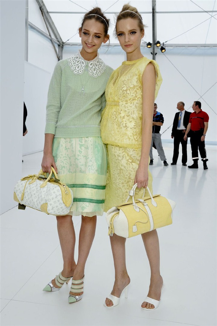 Louis Vuitton 2012 İlkbahar/Yaz Çekim Arkası