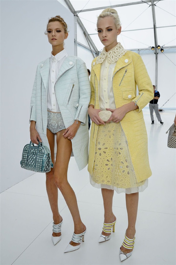 Louis Vuitton 2012 İlkbahar/Yaz Çekim Arkası