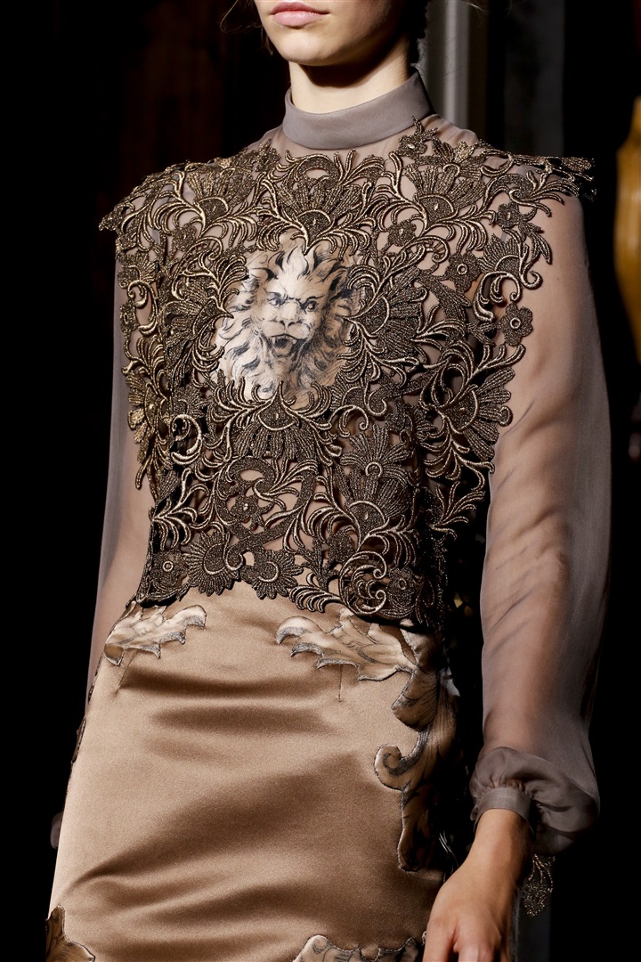 Valentino 2013-2014 Sonbahar/Kış Couture Detay