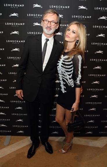 Longchamp’ın Londra Moda Haftası’nda verdiği partide Kate Moss onur konuğuydu.
