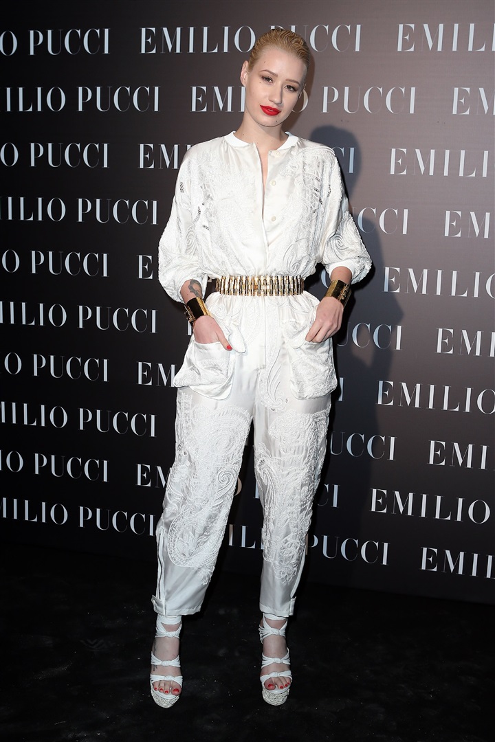 Emilio Pucci Paris’teki mağazasının açılışını Moda Haftası'nda verdiği bir partiyle kutladı.