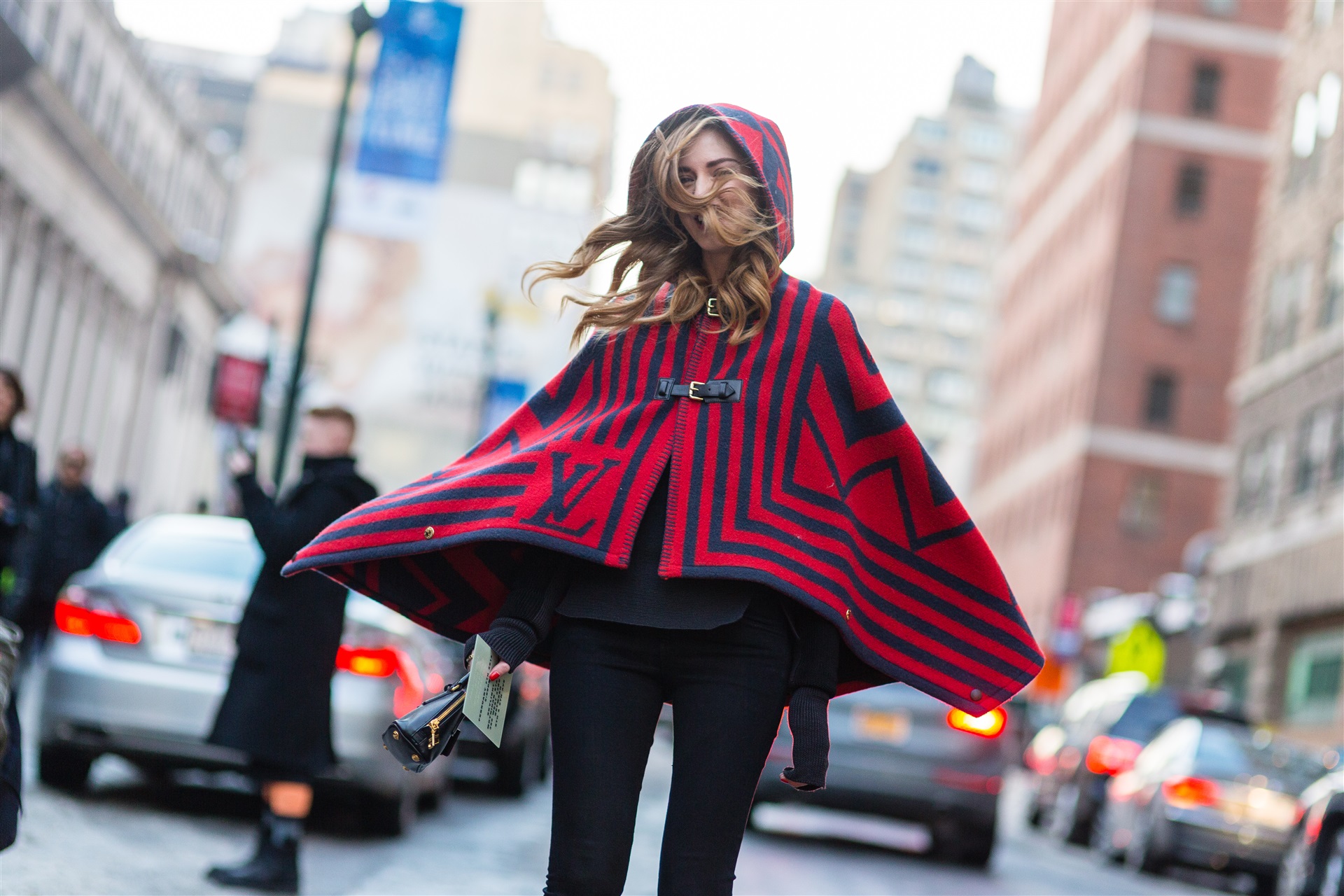2014-2015 Sonbahar/Kış New York Moda Haftası Sokak Stili