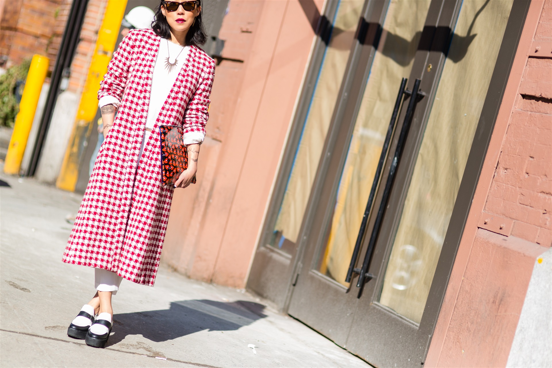 2014-2015 Sonbahar/Kış New York Moda Haftası Sokak Stili