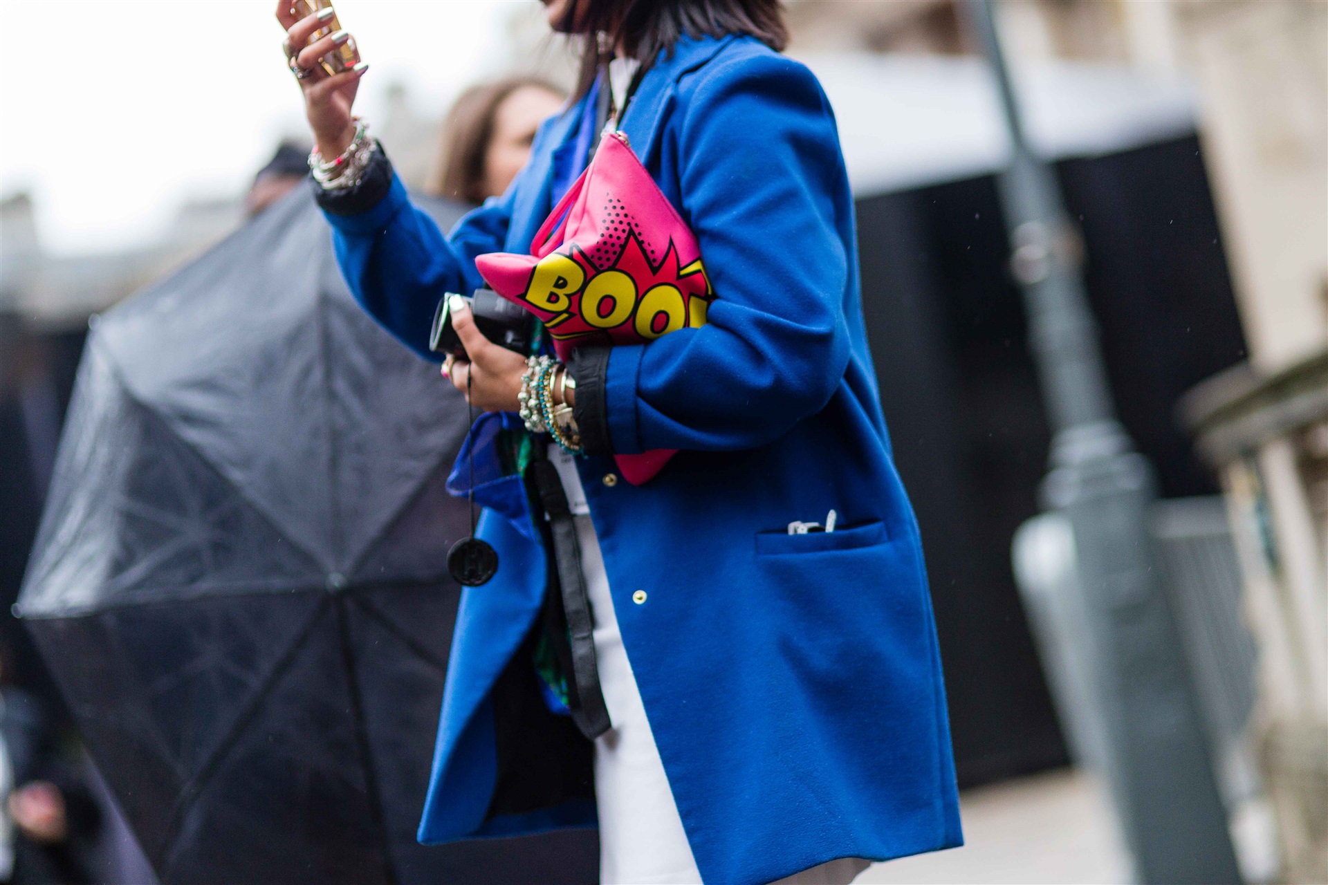 2014-2015 Sonbahar/Kış Londra Moda Haftası Sokak Stili