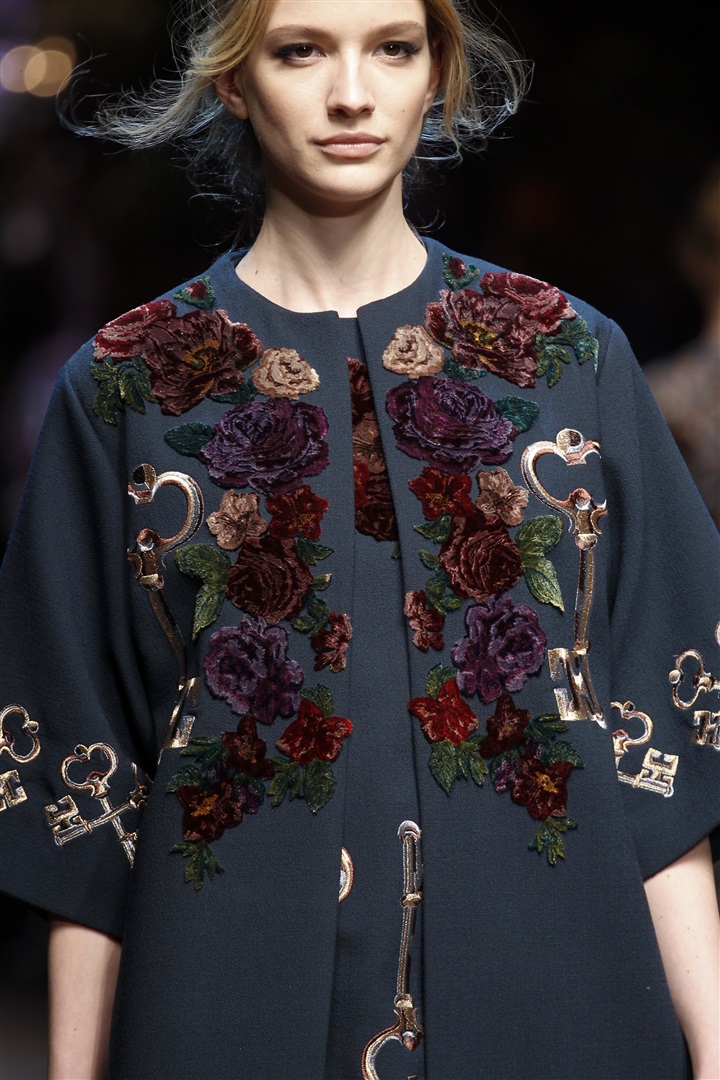 Dolce & Gabbana 2014-2015 Sonbahar/Kış Detay