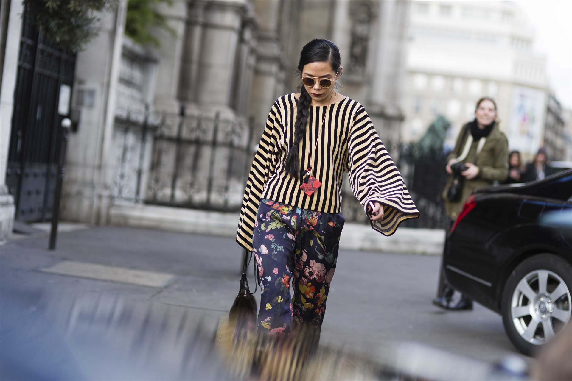 2014-2015 Sonbahar/Kış Paris Moda Haftası Sokak Stili