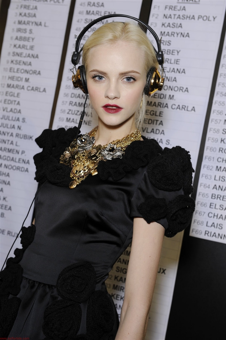 Dolce & Gabbana 2010-2011 Sonbahar/Kış Çekim Arkası
