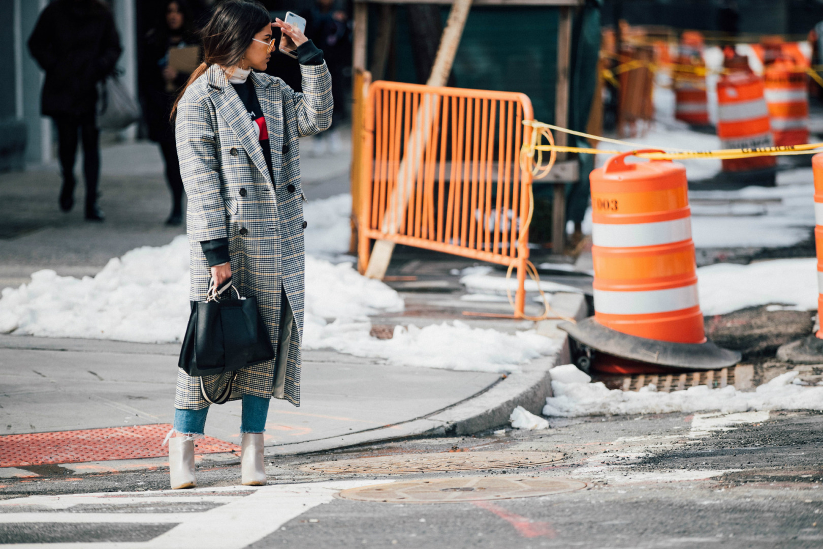 Sokak Stili: 2017 Sonbahar/Kış New York Moda Haftası 7. Gün