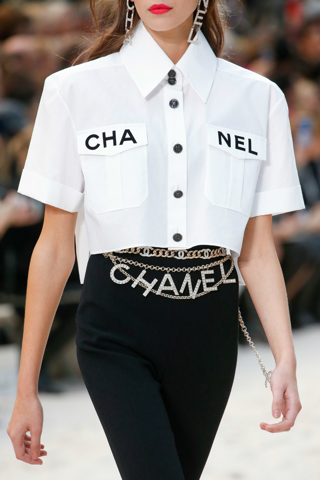 Chanel 2019 İlkbahar/Yaz Detay