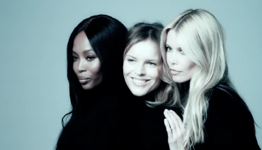 A TAKIMI: Naomi Campbell, Eva Herzigova, Claudia Schiffer