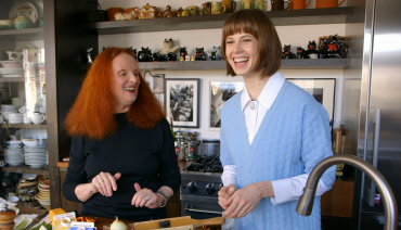 Grace Coddington ile Evinde