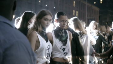 #TOMMXGIGI: Podyum Arkası