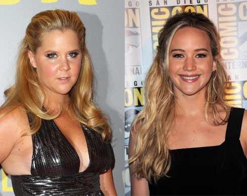 Amy Schumer ve Jennifer Lawrence