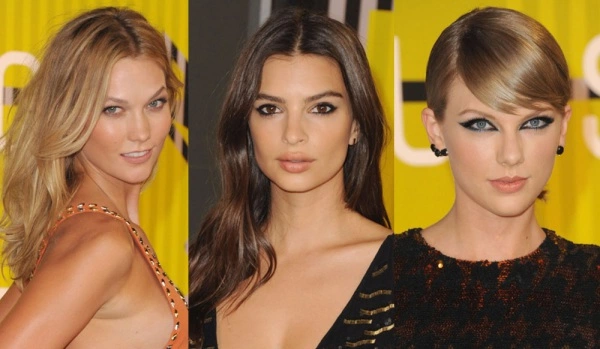 VMA 2015'ten 5 Güzellik Trendi karlie kloss emily ratjkowski taylor swift