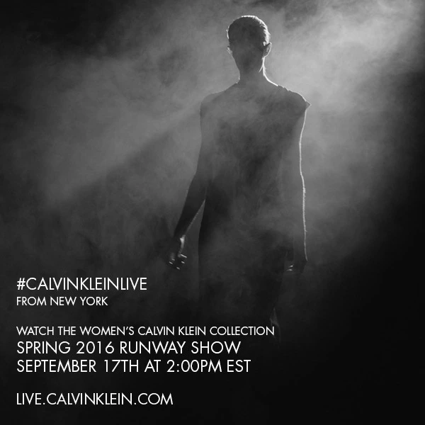 Canlı: Calvin Klein 2016 İlkbahar/Yaz Calvin Klein
