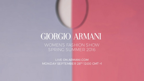 Canlı: Giorgio Armani 2016 İlkbahar/Yaz