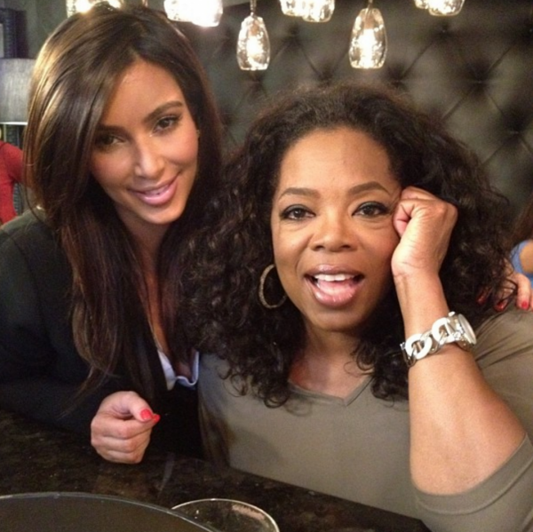 Kim Kardashian, Oprah Winfrey