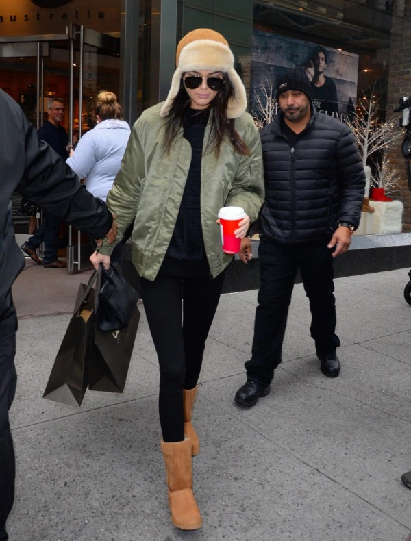 Kış Alışverişinin En Konforlu Hali Kendall Jenner Kendall Jenner
