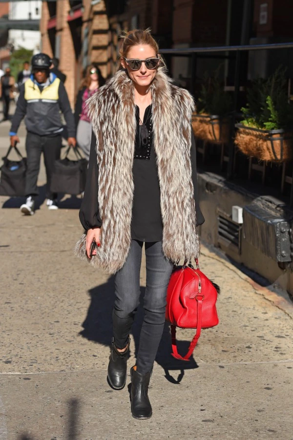 Salaş ve İddialı Sokak Stiliyle Olivia Palermo Olivia Palermo