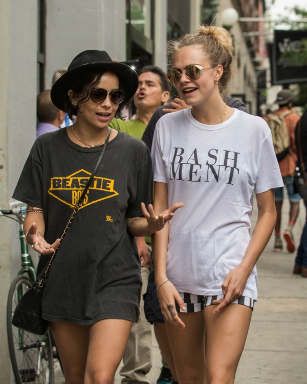 Zoe Kravitz ve Cara Delevingne