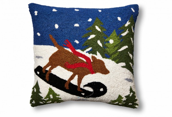 Lob on Sleigh Dekoratif Yastık, Onekingslane.com