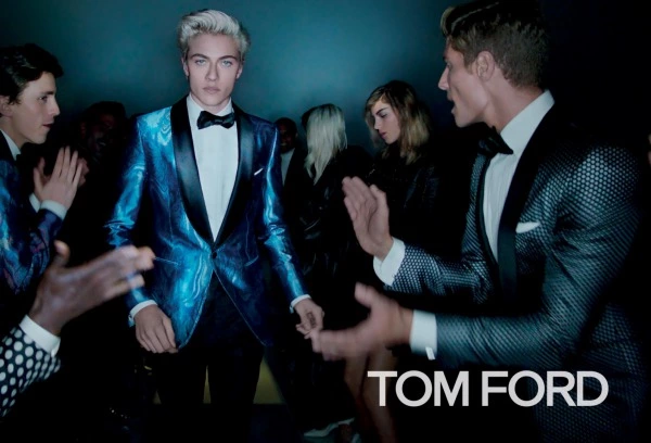 Tom Ford’un Mormon Prensi Lucky Blue Smith Lucky Blue Smith Tom Ford