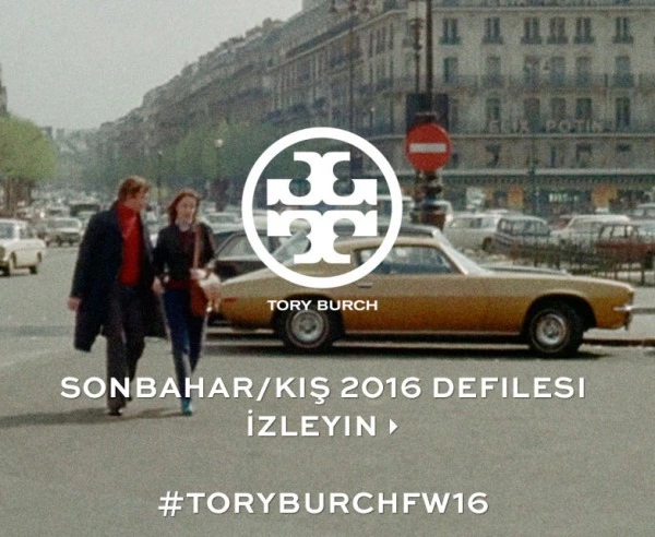 Canlı: Tory Burch Sonbahar/Kış 2016-17 tory burch