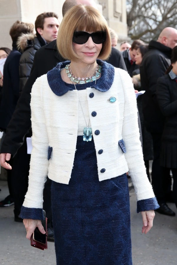 Disiplinli Stiliyle Ön Sıranın Vazgeçilmezi Anna Wintour Anna Wintour