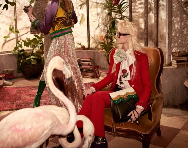 Gucci'nin Camdan Kuş Evi Gucci Pre-Fall 2016