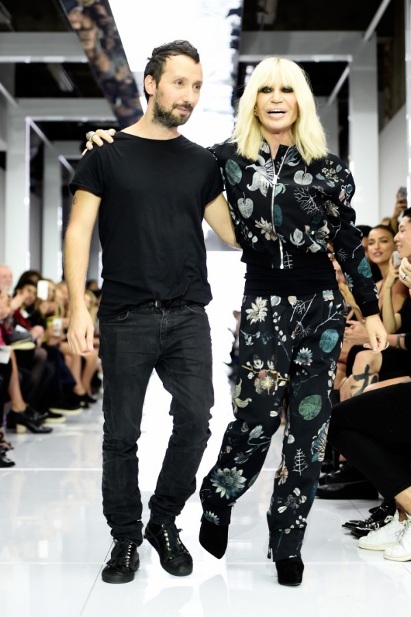 Anthony Vaccarello, Donatella Versace