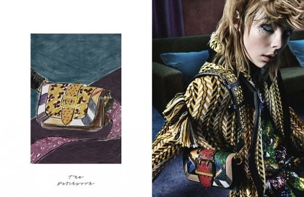 Sanatı Modayla Buluşturan Burberry Kampanyası Edie Campbell