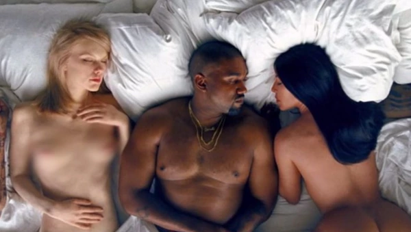 Kanye West Dostları ve Düşmanlarıyla Aynı Yatakta Kanye West