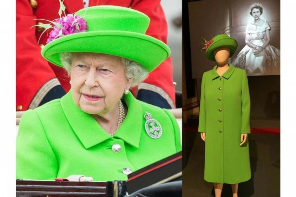 Kraliçe Elizabeth'in İhtişamlı Gardırobuna Yakın Markaj Kraliçe Elizabeth'in İhtişamlı Gardırobuna Yakın Markaj