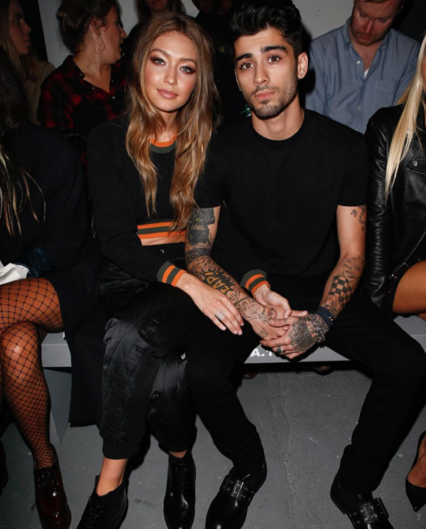 En Aşık Ön Sıra Çifti: Gigi & Zayn