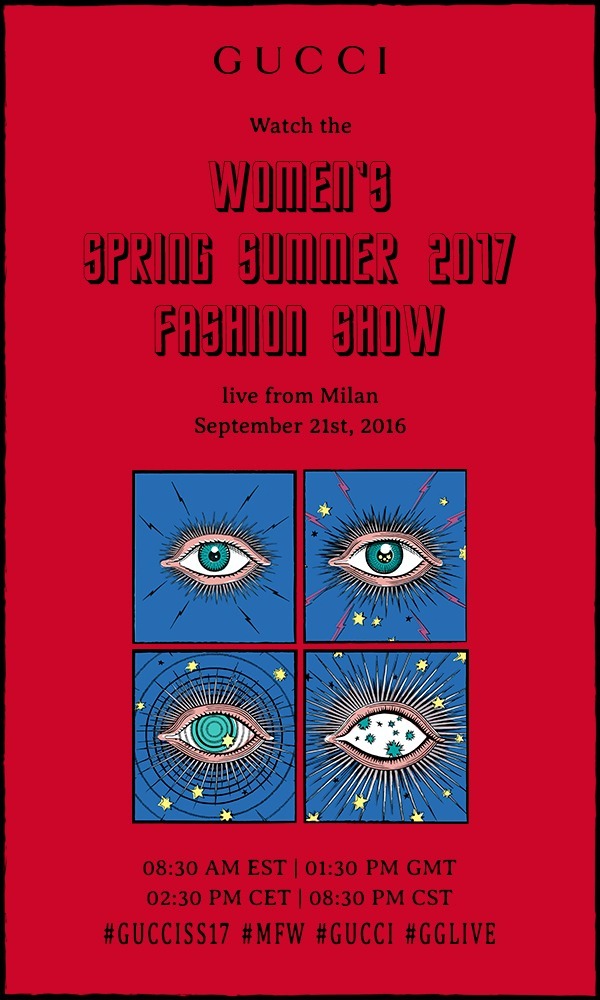 Canlı: Gucci İlkbahar/Yaz 2017
