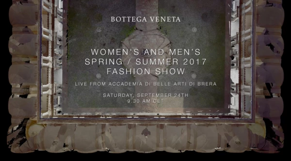 Canlı: Bottega Veneta 2017 İlkbahar/Yaz Canlı: Bottega Veneta 2017 İlkbahar/Yaz