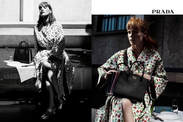 Prada Cruise 2017 Kampanyasında Başrol Jessica Chastain'in Jessica Chastain
