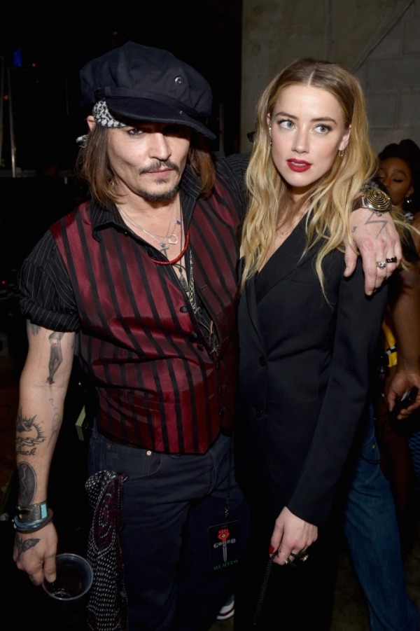 Johnny Depp & Amber Heard