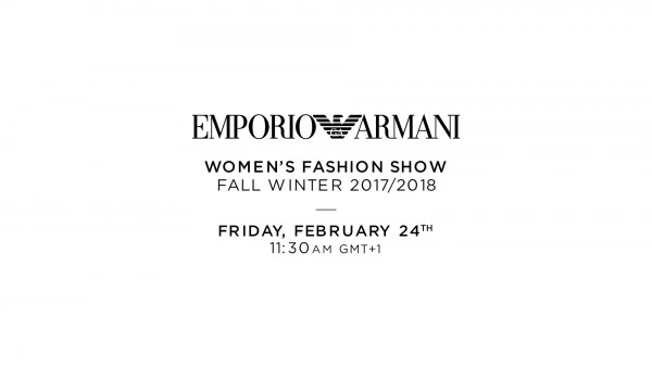 Canlı: Emporio Armani 2017-18 Sonbahar/Kış Canlı: Emporio Armani 2017-18 Sonbahar/Kış