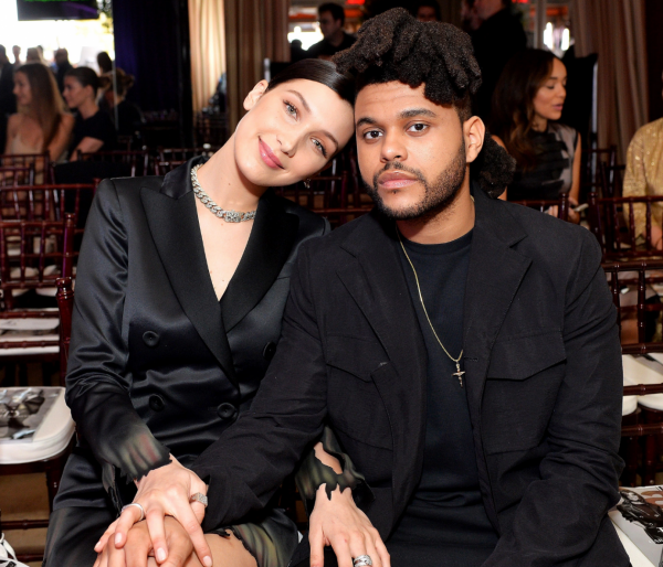 Bella Hadid-The Weeknd-Selena Gomez