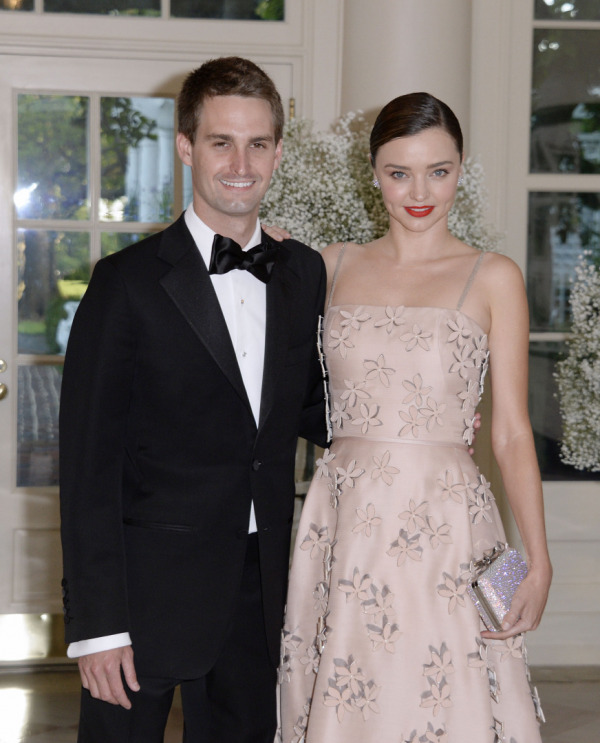 Miranda Kerr ve Evan Spiegel Evlendi