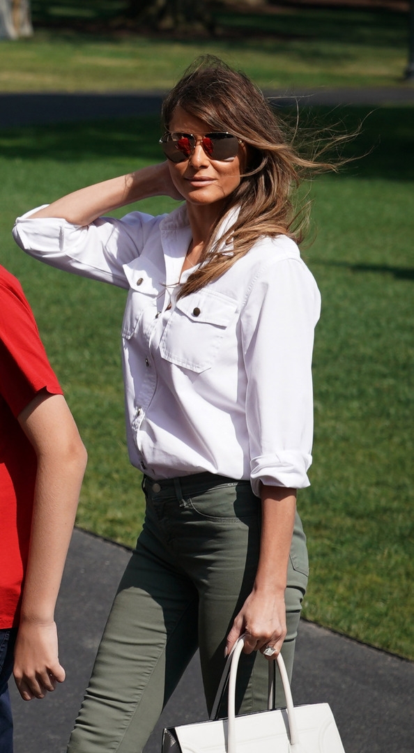 En Konforlu ve Çabasız Haliyle Melania Trump