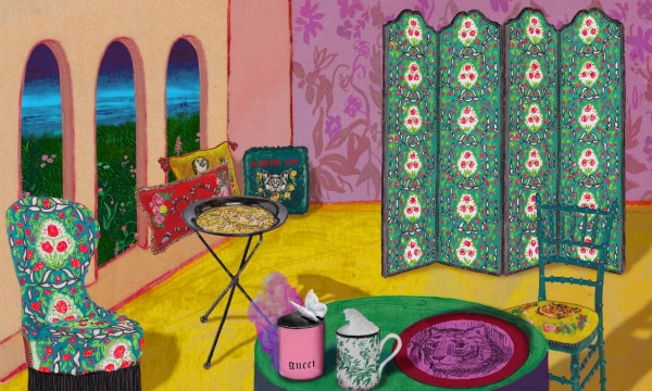 Evinizi Gucci'leştirmeye Ne Dersiniz? Gucci Décor
