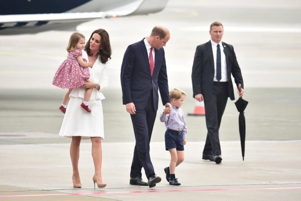 Çekirdek Kraliyet Ailesi Varşova'da Kate Middleton, Prens William