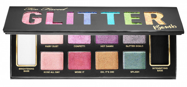 Too Faced Glitter Bomb Prismatic Glitter Eyeshadow Palette