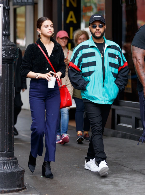 Selena Gomez ve The Weeknd'in Konforlu New York Stili Selena Gomez - The Weeknd